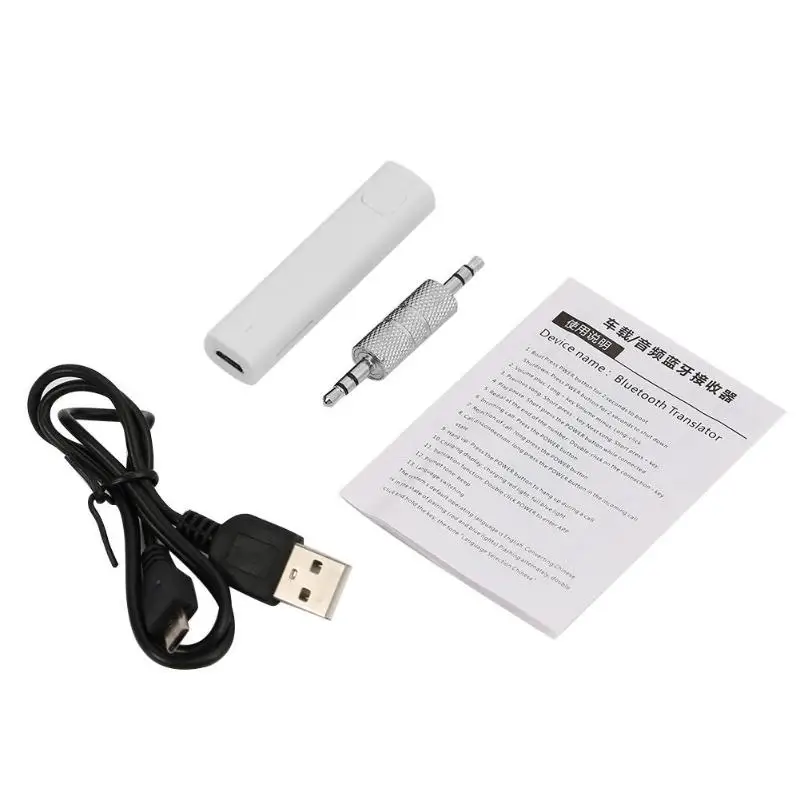 Микро-usb-ошейник зажим Беспроводной Bluetooth гарнитура адаптер NFC переводчик перевод приемник Bluetooth приемник передачи