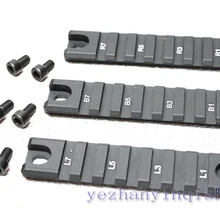 3 шт. Пикатинни Набор для G36 G36C серии черный