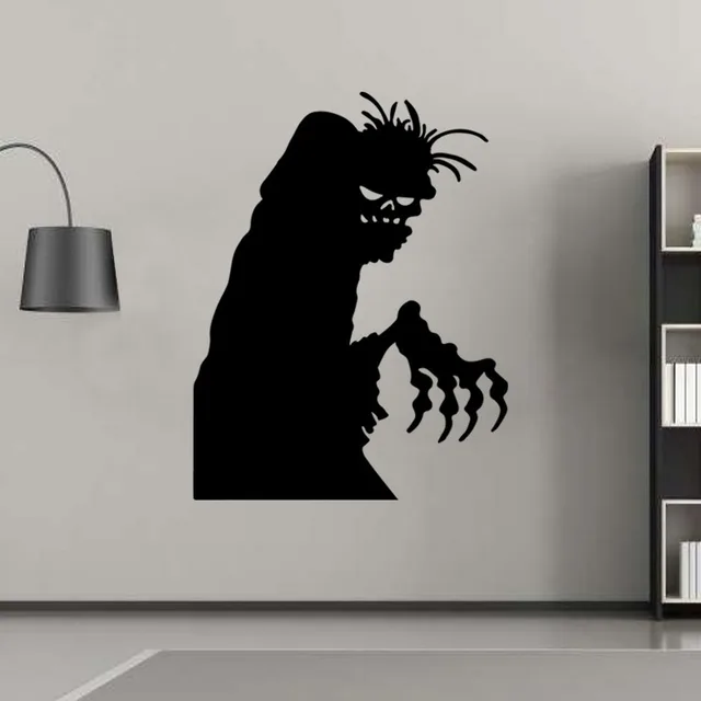 aw9464 Halloween Wall Sticker Creative Ghosts Home Decal Custom Bedroom