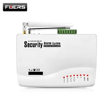 

Fuers GSM Alarm System Voice Prompt Wireless Door Sensor PIR Motion Sensor Home Security SMS Alarm Remote Control Alarm Panel