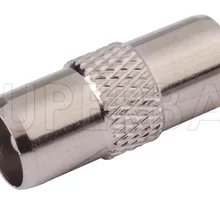 Superbat 5 шт. ТВ адаптер ТВ Nale штекер для подключения прямой RF коаксиальный Conncector