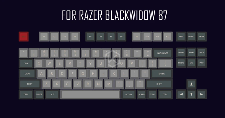 Dsa pbt Топ печатных legends dolch Keycaps лазерная гравировка gh60 poker2 xd64 87 104 xd75 xd96 xd84 cosair k65 k70 razer blackwidow