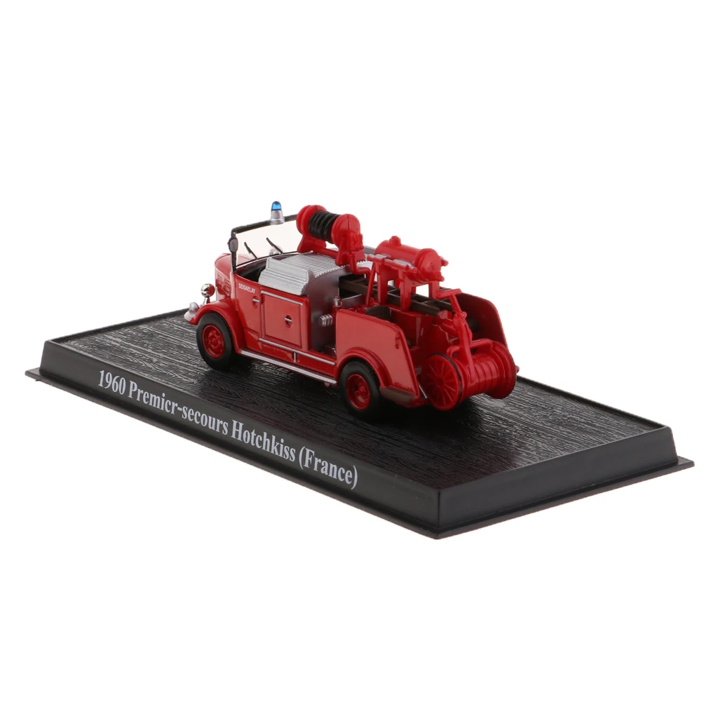 1/64 Scale Fire Vehicle 1960 Premier-Secours Hotchkiss Diecast Model Truck Toy
