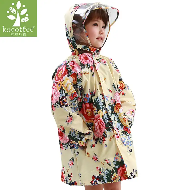 big girls rain coats