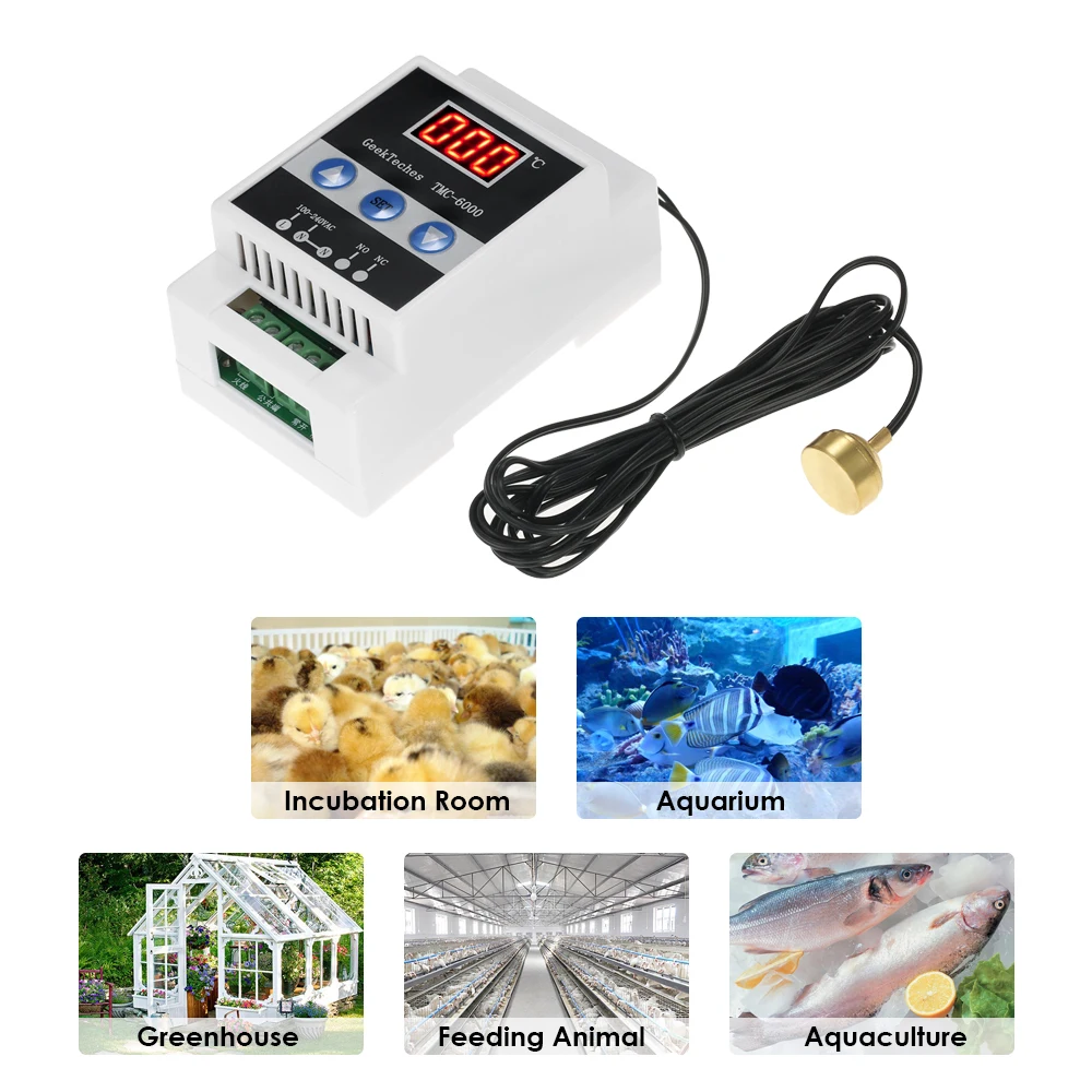 Цифровой регулятор температуры 110 240 В|heating control|temperature controller thermostatdigital thermometer |
