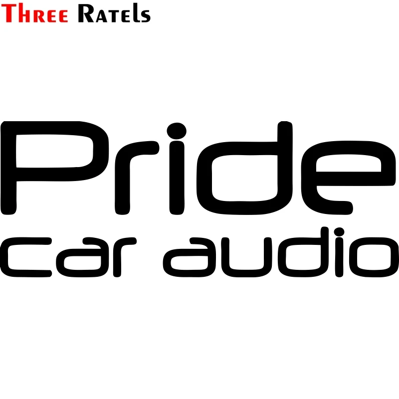 Three Ratels TZ-1049 9.6*24.5см 1-4шт прикольные виниловые наклейки на авто pride car audio наклейки на машину наклейка для авто