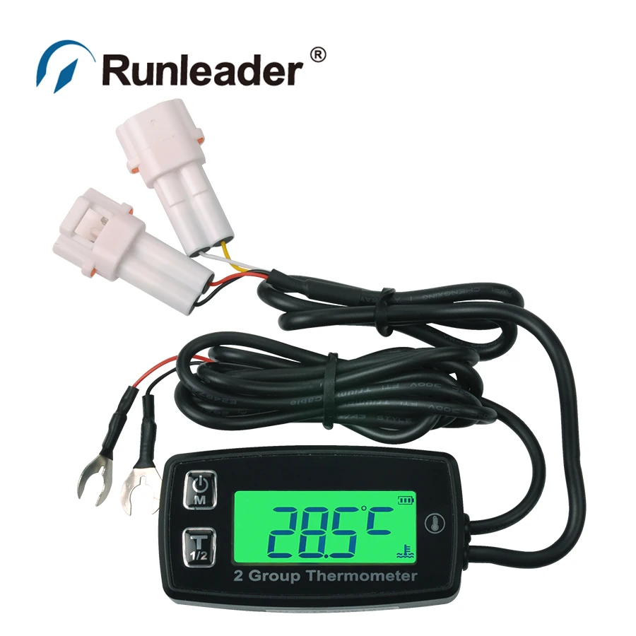 

TS001 PT100 -20 +300 2 temp sensor TEMP meter temperature thermometer for cultivator tiller aerators stump grinders snowmobile