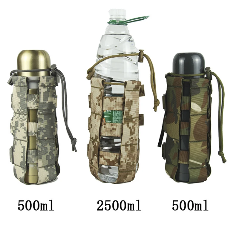 Высококачественный Тактический чехол для бутылки воды, нейлоновая Военная фляга, чехол-кобура, чайник для путешествий, сумка
