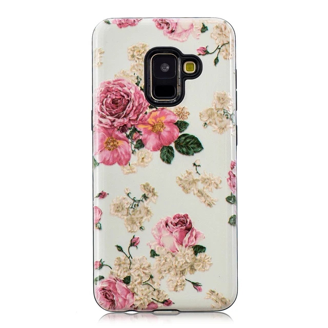 Hard+Soft Double Protect Cover For Samsung Galaxy A8 2018 Case Samsung ...