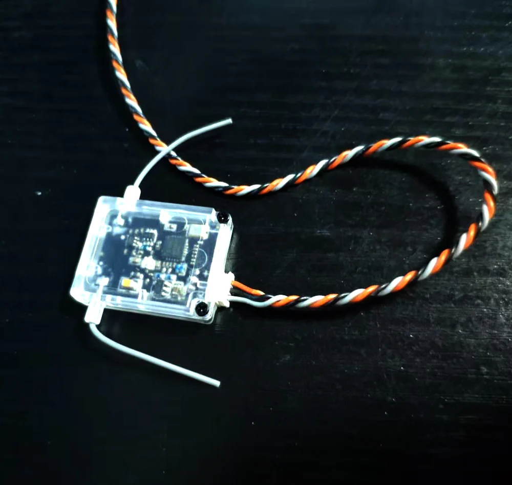 

FT4X 2.4G Mini SBUS Receiver Compatible With S-BUS FUTABA FASST Hollow Cup F3 RC