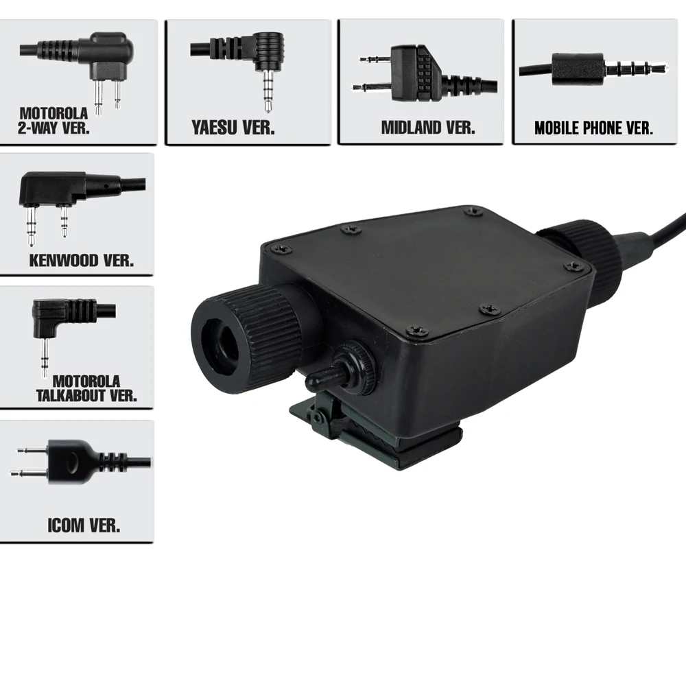 

Z-TACTICAL ELEMETN zTEA PTT Military Standard Version Headset Accessories For Weapon Hunting