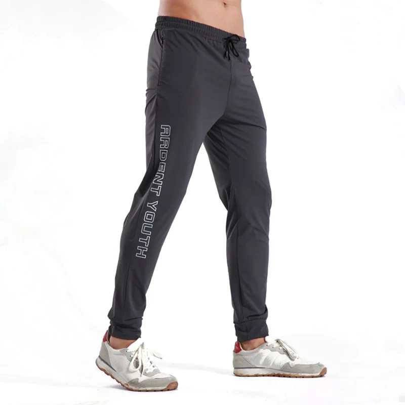 

Outdoor Sport Men Women Cycling Pants Elastic Waist Spring Summer Breathable Bicycle Fitness Running Pants Soft Cycling Trousers