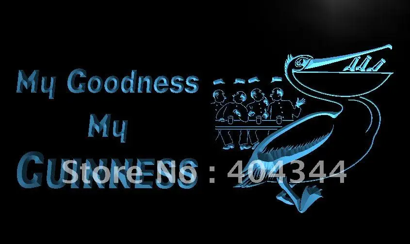 LE160- My Guinness пивной бар светодиодная неосветодиодный световая вывеска поделки для