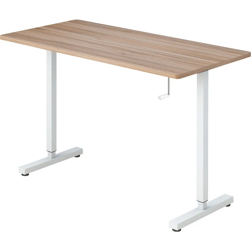 Регулируемый ручной подъем Эргономика простой Офисный Компьютерный стол кровать портативный ноутбук может быть поднят стоячий стол 120*60 см