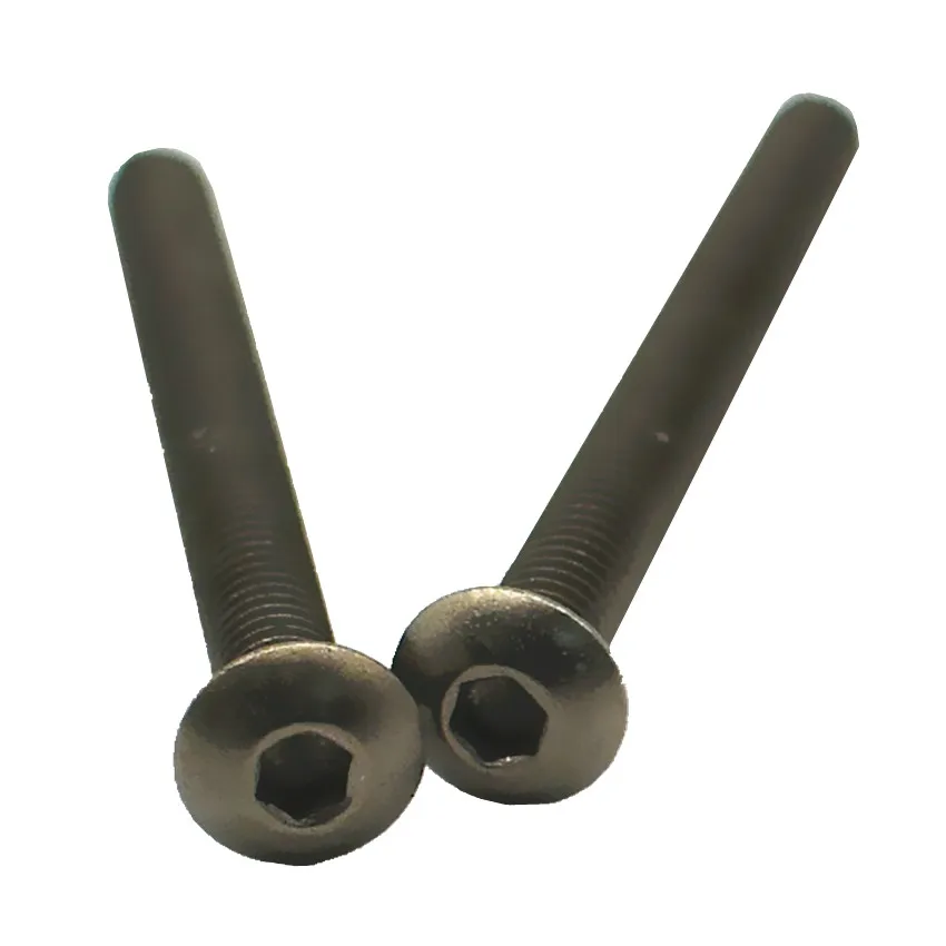 

Titanium Bolt M4 x5-40mm Truss Hexagon Head Original Ti Color Hexagonal Socket Grade 2 Titanium Screw Ti Bolt 24pcs Ti Fastener