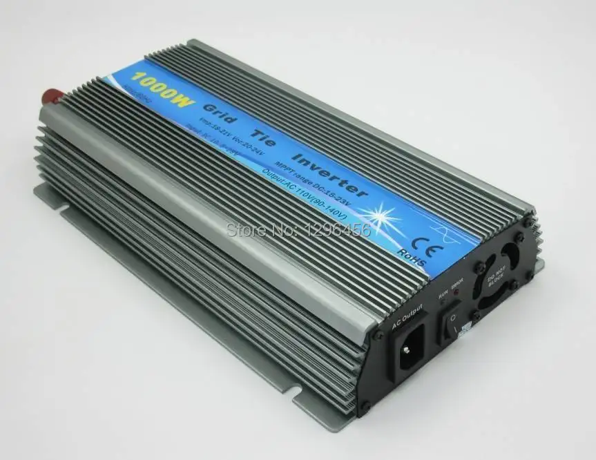 1000W 18V на сетке микро инвертор 10 5 28VDC к AC90 140V или AC190 260V выход солнечной энергии