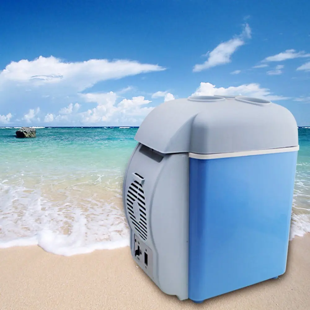 

Car Home Refrigerator Mini Frige 7.5l Small Heating And Cooling Box Car Home Dual Purpose Heat Preservat