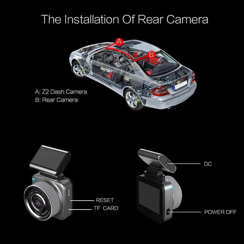 Anytek Q2 2.0IPS Touch Screen Dash Cam (7)