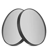 Hot Selling Makeup Mirror 5/10X Magnifying Round Mirror with Two Suction Cups Cosmetics Tools Round Mirror Magnification ► Photo 2/6
