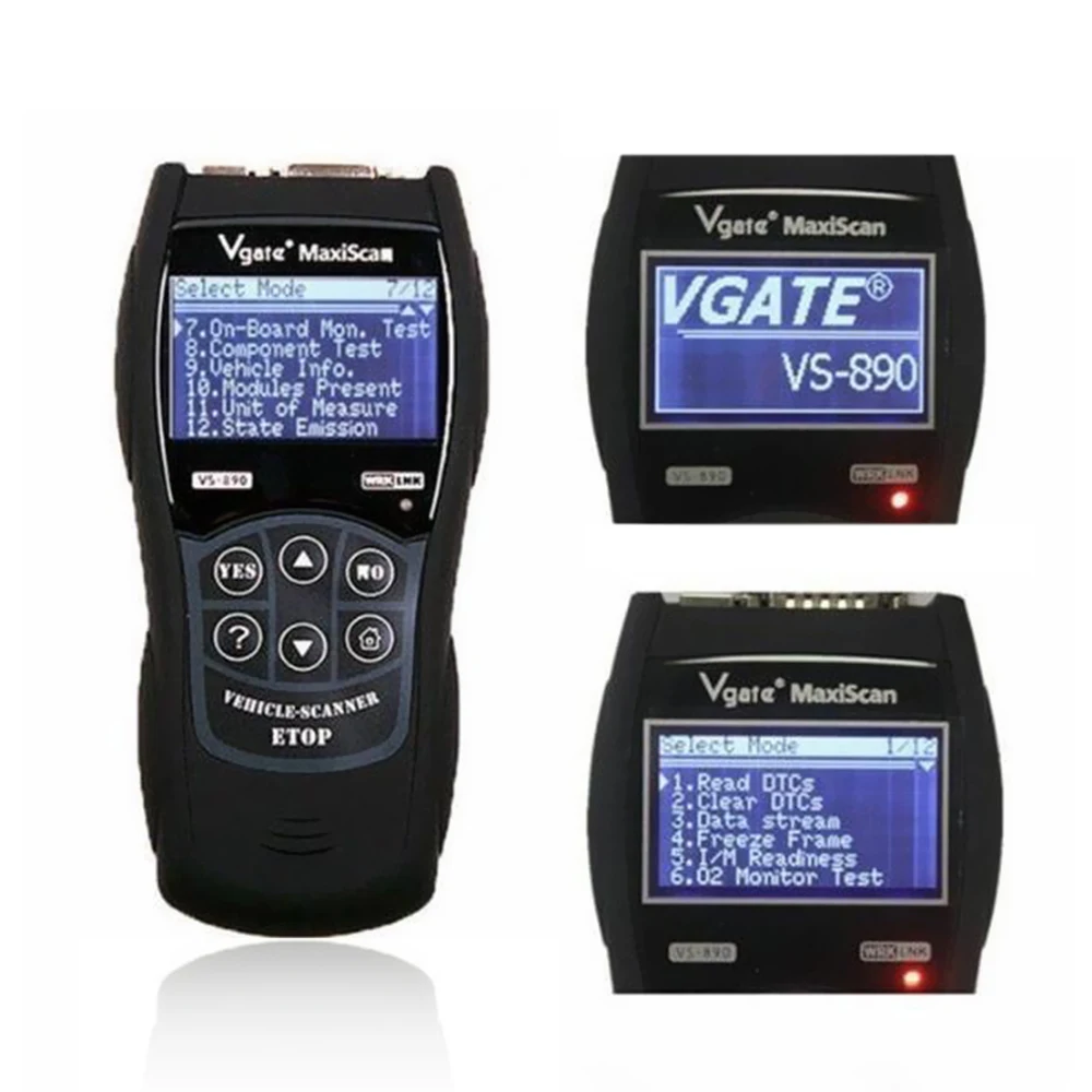 VS890 автомобильный диагностический инструмент автоматический сканер для запуска x431 skoda volvo delphi ds150e для mazda jetta toyota peugeot ford volvo honda