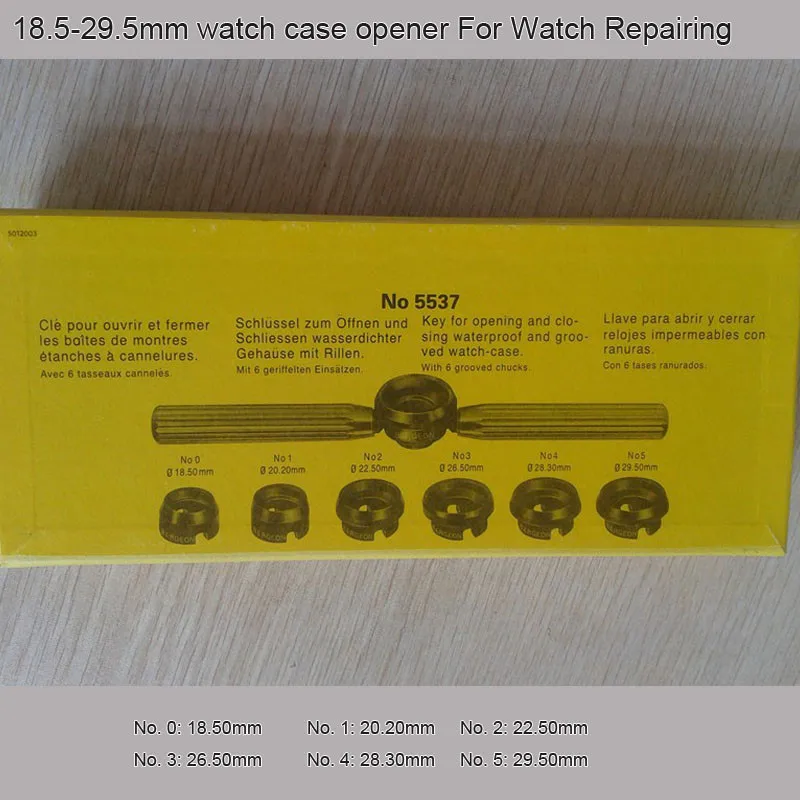 № 5537 6 видов/комплект корпус часов нож, 18,5-29,5 мм Профессиональный Часовщик Смотреть назад дело нож и ближе для часы Ремонт