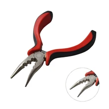 Профессиональный один набор инструментов для наращивания волос плоскогубцы открывалка+ тянущий крюк иглы для микро кольцевые Инструменты Аксессуары для париков