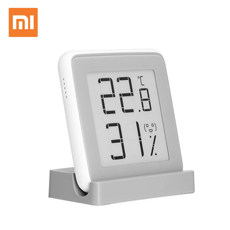 Tanie Oryginalny xiaomi mi mi jia termometr czujnik temperatury i wilgotności ekran LCD cyfrowy miernik wilgotności dla xiaomi mi inteligentny zestawy do domu