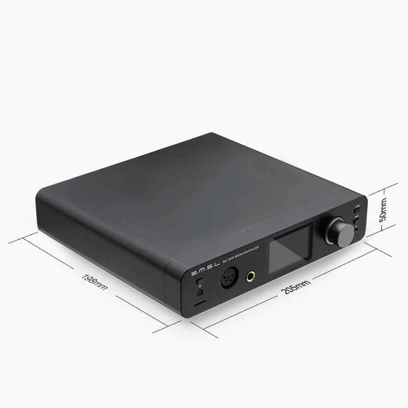 SMSL DP3 DSD HIFI Цифровой поворотный жесткий диск сбалансированный и несимметричный