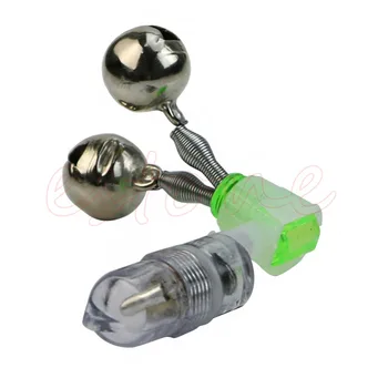 

LED Light Fishing Electronic Bite Alarm Fish Sensor Bells Rod Tip Shake