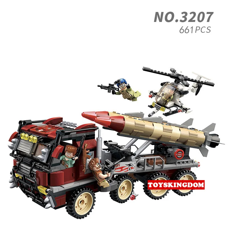 

modern military batisbricks minifigs Thunder mission Super Weapon Appearance Missile vehicle block ww2 Terroris army figures toy