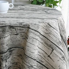 Винтажная ткань из хлопка и льна, имитация дерева, материал с рисунком, закка Линен