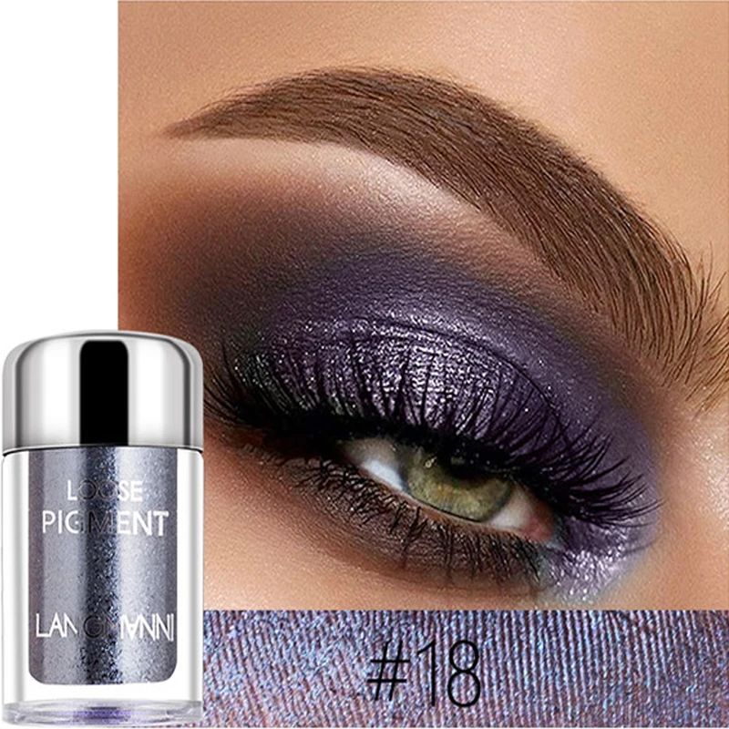 

Highlighter Eye Shadow Powder Waterproof Glitter Eyeshadow Loose Pigment Metal Festival Body Makeup Mermaid Shimmer Eyeshadow