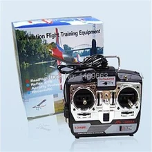 Free Shipping Excellent 6CH RC Simulator Real Flight Helicopter Simulator JTL 0904A Model 1 Model 2