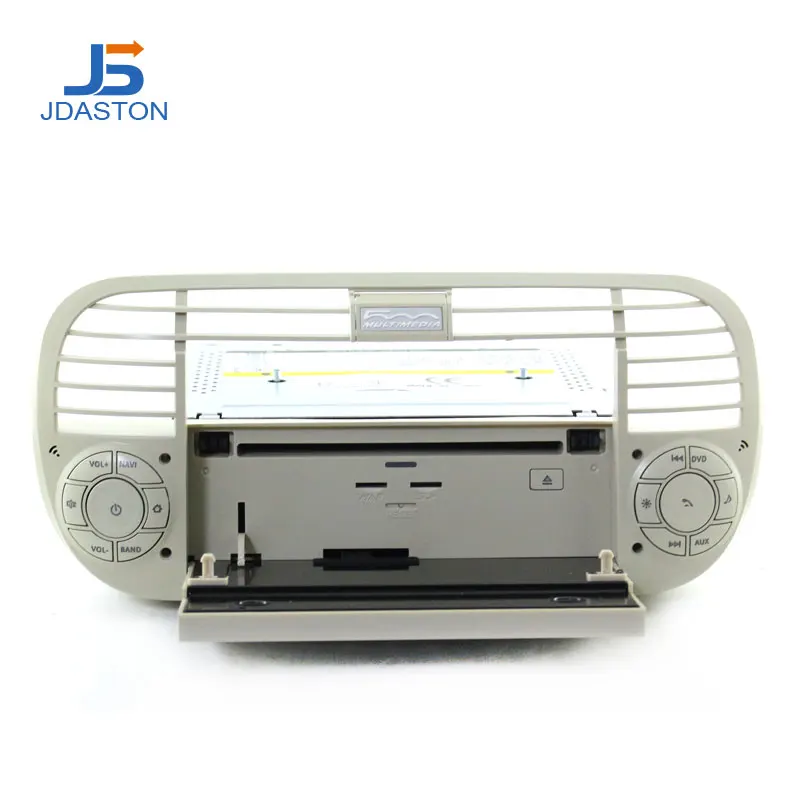 Perfect JDASTON 1 Din Android 8.0 Car Radio For Fiat 500 Abarth 2007 2008 2009-2015 Multimedia GPS Navigation Canbus Autoaudio Stereo 4