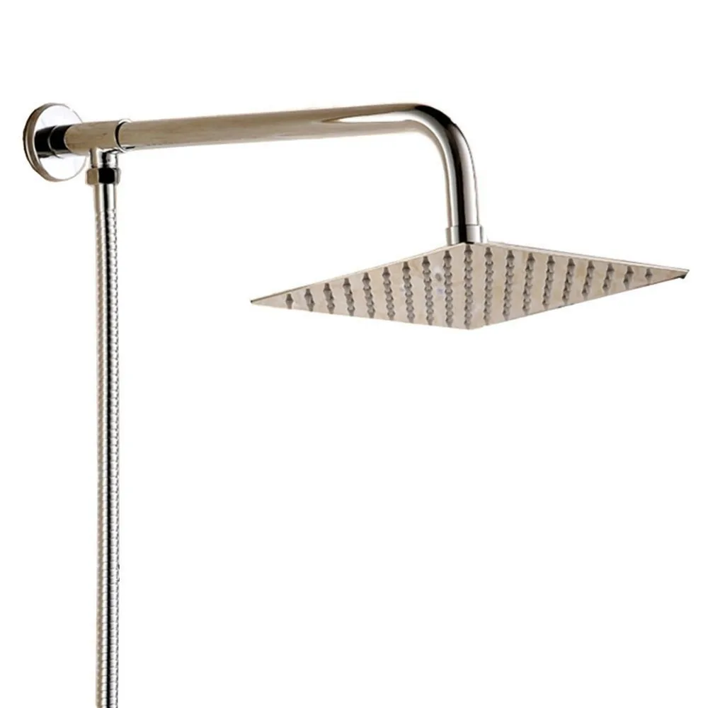 Feste Duschkopf Set 30 Cm Dusche Arm 150 Cm Schlauch