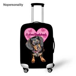 Black 18/20/22/24/26/28/30 Travel Luggage Cover Elastic Dachshund Dog Print Suitcase Protective Dust Cover Baggage Cover Black 18/20/22/24/26/28/30 Travel Luggage Cover Elastic Dachshund Dog Print Suitcase Protective Dust Cover Baggage Cover