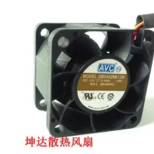 AVC 4028 12 V 0.45A 4 см DB04028B12M-189 три провода вентилятор для серверного шасси