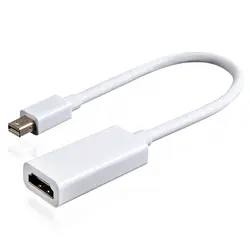 Новый мини-дисплей порт HDMI адаптер кабель мини-дисплей Порт DP конвертер Thunderbolt Высокое качество для Apple Macbook Pro Air