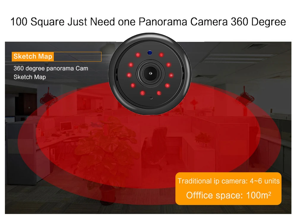 Wistino 960P Wireless IP Camera VR Mini WIFI Camera IR Night Vision Smart Home Security Camera Onvif Monitor Baby Monitor 2 (9)