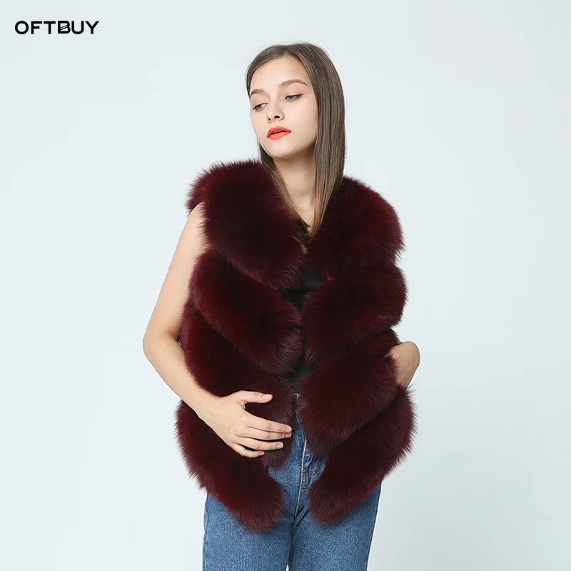 Бренд OFTBUY новинка 2021 весенняя куртка для женщин базовое пальто 100 натуральный