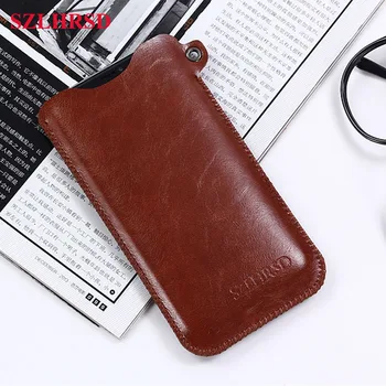 

for Huawei Honor 8s Case for Huawei Honor 20i 10i Mobile Phone Bag For Huawei Honor 8X Max slim sleeve pouch cover + Lanyard