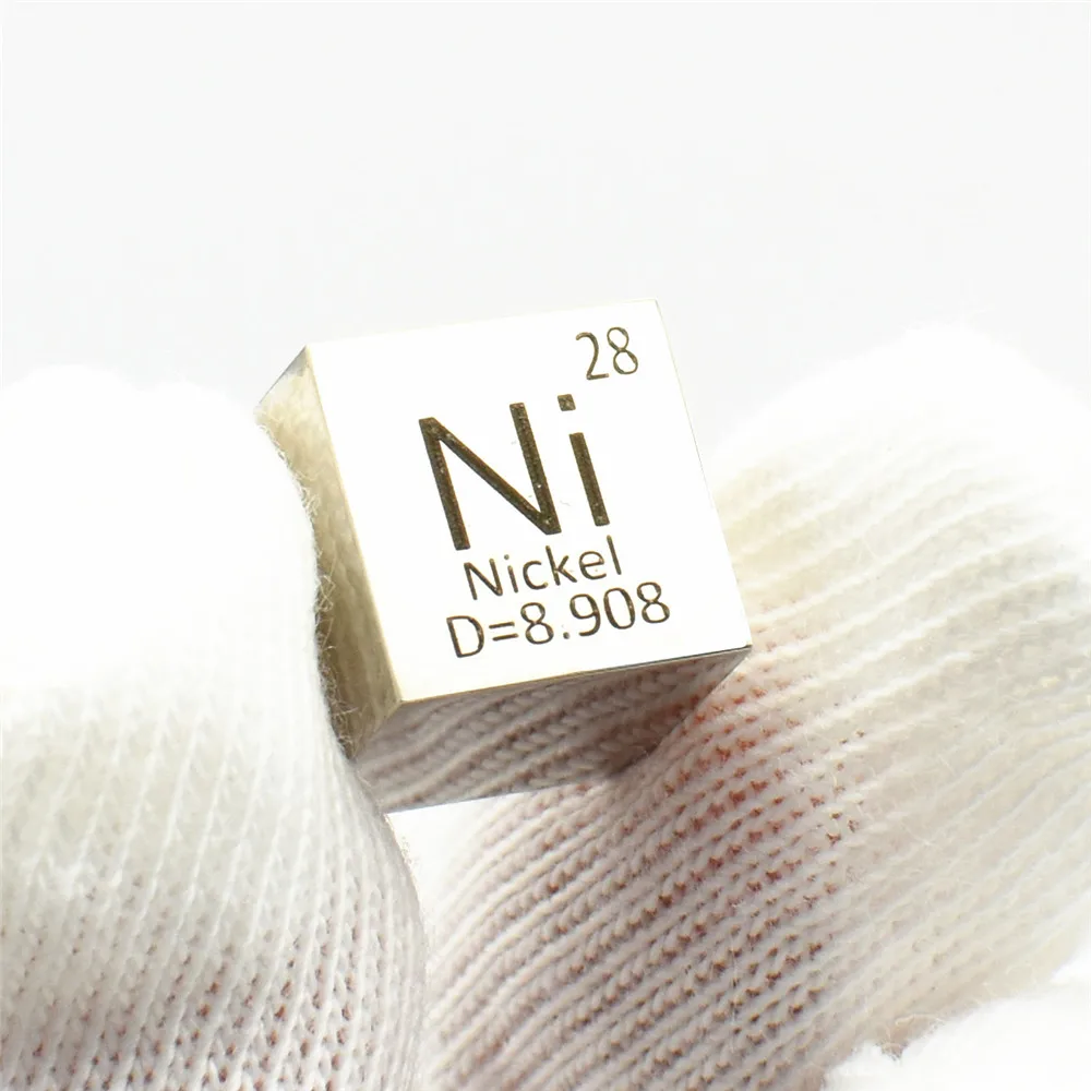 

Nickel Polished Cube Ni Mirror Shining Currency Metal Element Collection Science Experiment 10x10x10mm Density Development