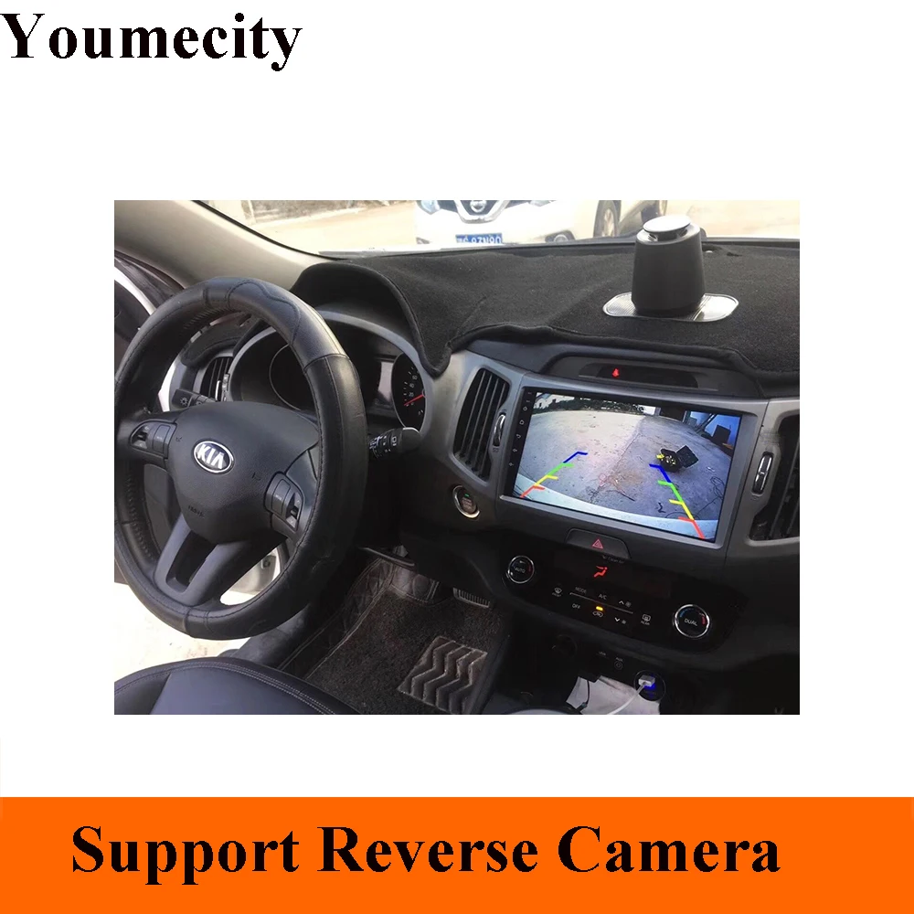 Youmecity Android 8 1 автомобильный dvd плеер Gps для KIA Sportage r 2009 2010 2014 2011 2012 2013 2015 Радио RDS Wi Fi BT