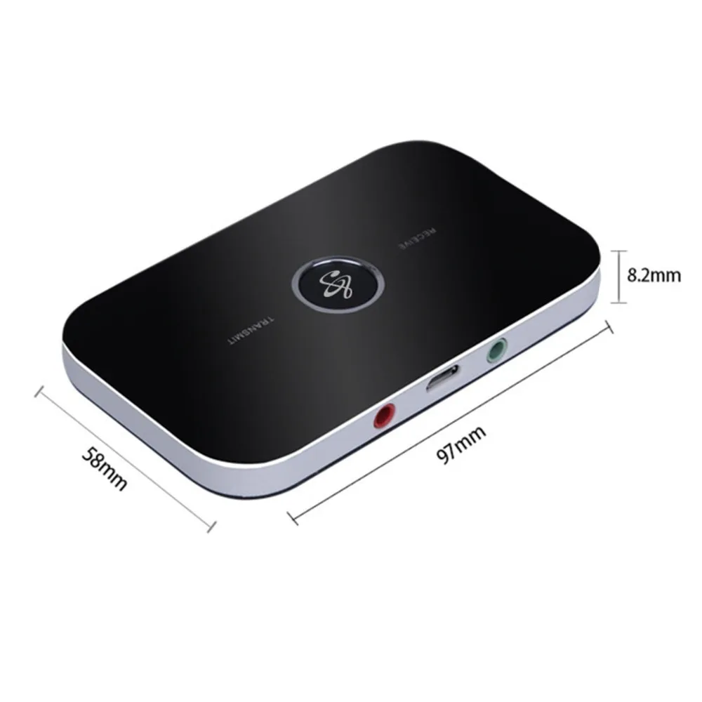 B6 Wireless Bluetooth Transmitter And Receiver A2DP Stereo Audio Music Adapter 3 5mm Jack Input Output For Speaker Headphone