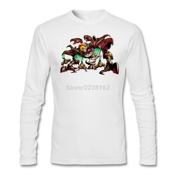 

Vintage Style Men's Queen Gohma Cartoon Monster Theme T-Shirt Long Sleeved T Shirt For Adult Natural Cotton Tee Round Collar