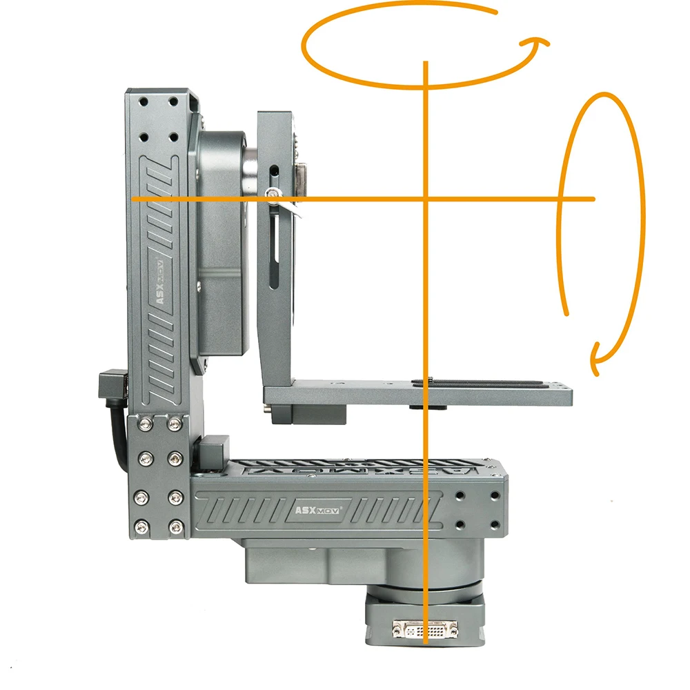 ASXMOV G3S CNC ползунок из алюминиевого сплава для фотосъемки и видеосъемки, слайдер для камеры с поворотной головкой и контроллером