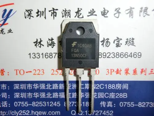 

5Pcs FQA13N50CF 13N50CF TO-3P