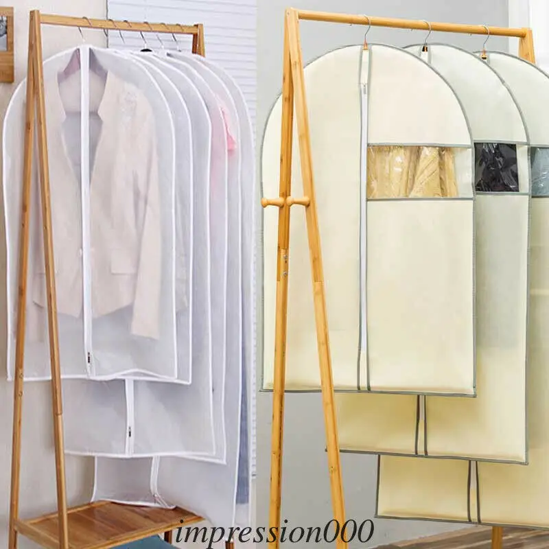 Plastic Clothing Covers Clear Dust proof Cloth Cover Suit/Dress Garment