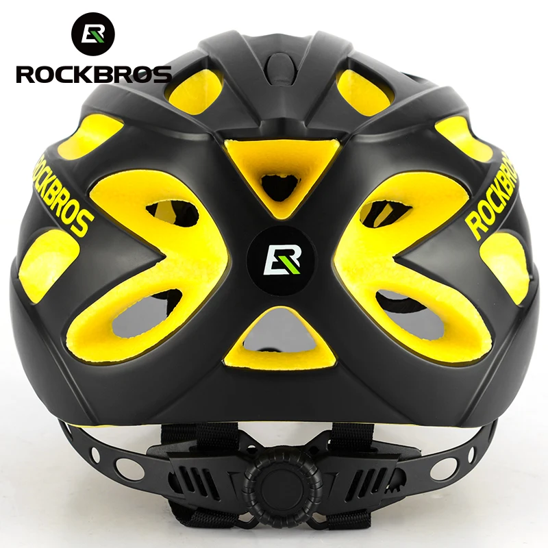 ROCKBROS интегрированные велосипедные шлемы сверхлегкие Магнитные очки MTB горный