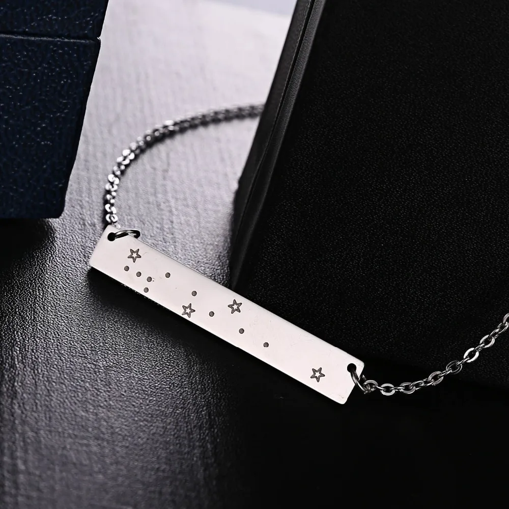 Ожерелье женское из нержавеющей стали с 12 знаками Зодиака|necklaces for women|pendant